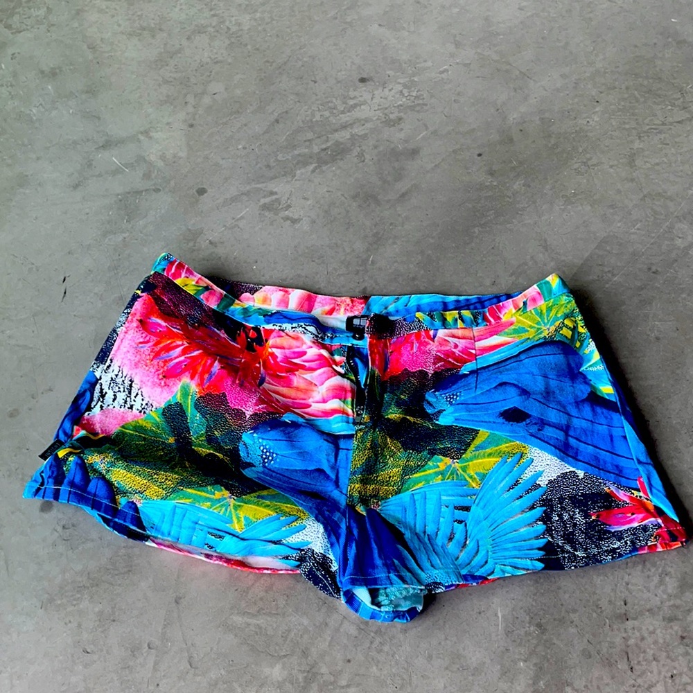 Insight Australian floral fun tropical shorts